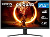 Monitor Gamer AOC Gaming 32" QHD 180Hz VA 0,5ms HDMI DisplayPort - 1