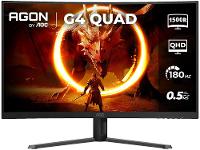 Monitor Gamer AOC Gaming 32" QHD 180Hz VA 0,5ms HDMI DisplayPort - 2