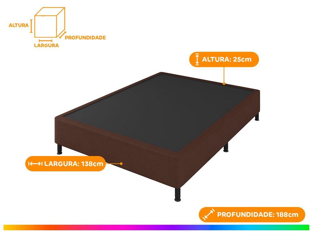 Base Cama Box Casal Prorelax 37x138x188cm Diplomata - 4