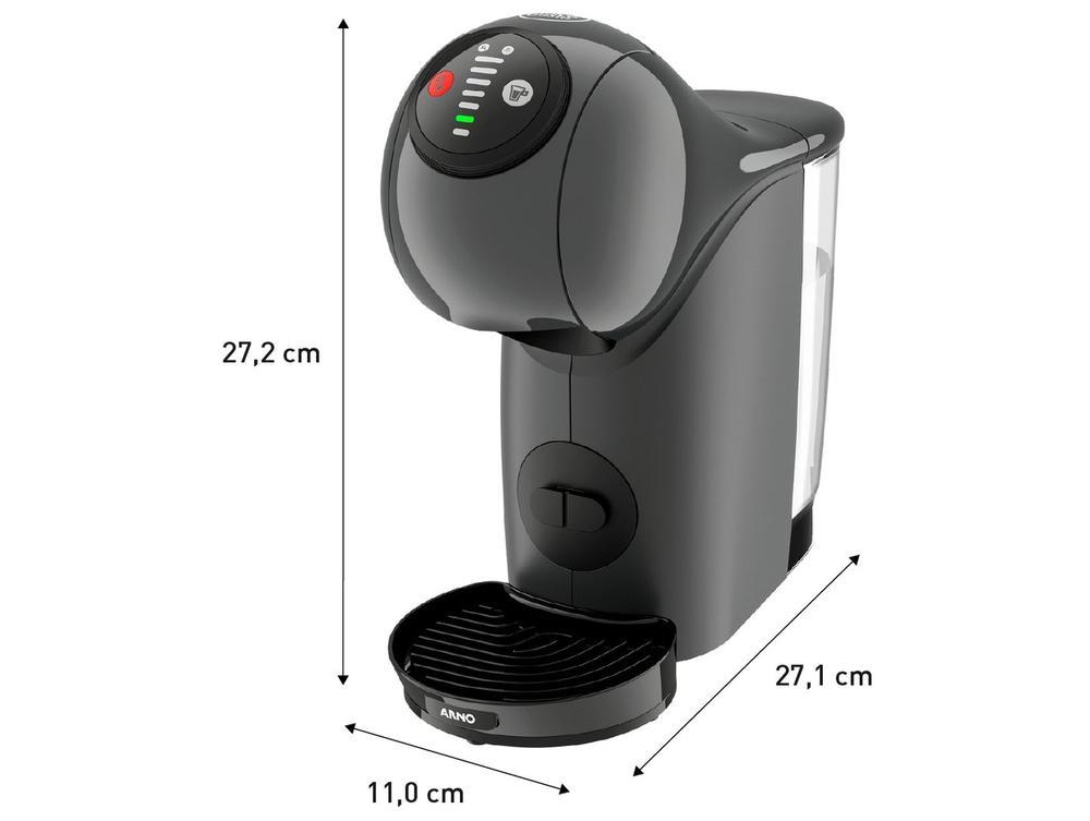 Cafeteira Elétrica Arno Nescafé Dolce Gusto Genio S Basic DGS5 Grafite 1510002356 - 7