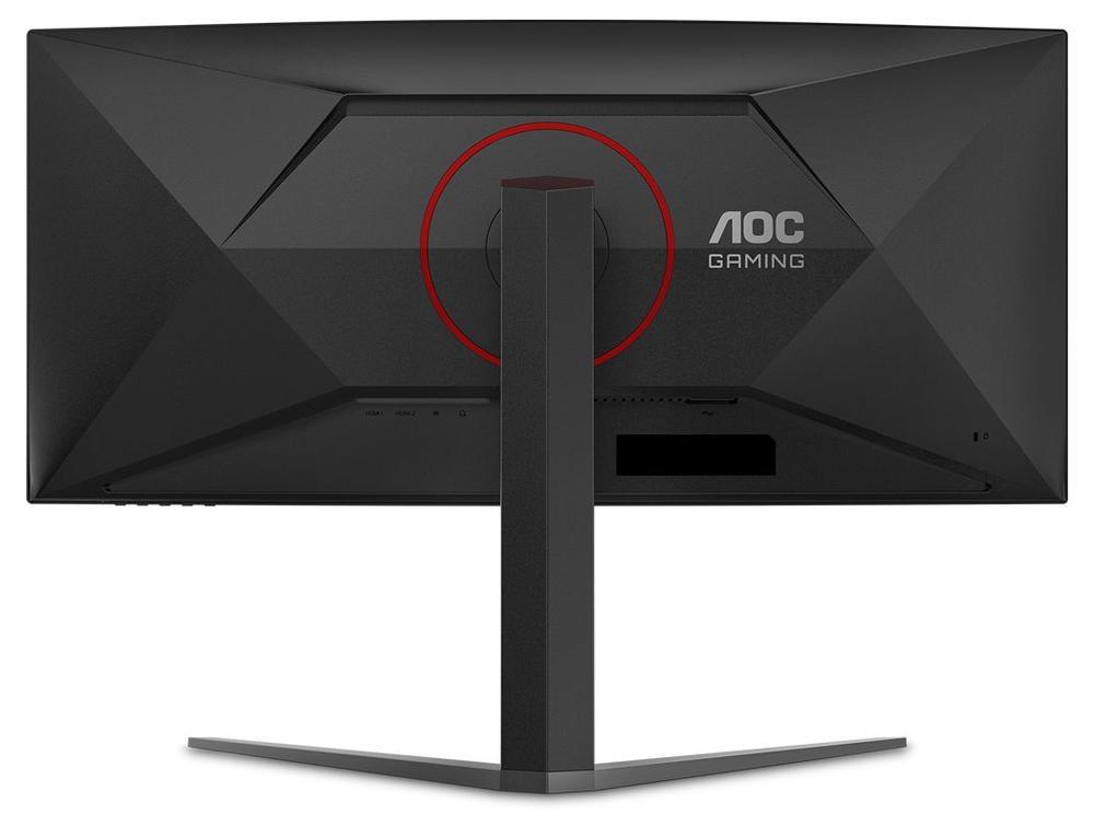 Monitor Gamer Curvo AOC Gaming U34G4C 34" WQHD 180Hz 0,5ms HDMI DisplayPort FreeSync U34G4C/57 - 9
