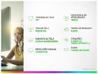 Monitor Gamer Curvo AOC Gaming U34G4C 34" WQHD 180Hz 0,5ms HDMI DisplayPort FreeSync U34G4C/57 - 2