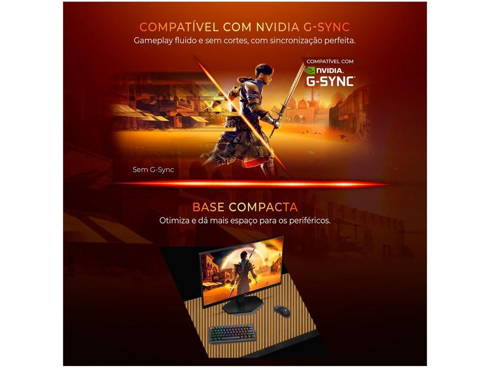 Monitor Gamer AOC Gaming 27G42HE 27" FHD 200Hz IPS 0,3ms HDMI DisplayPort NVIDIA G-Sync - 7