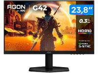 Monitor Gamer AOC Gaming 24G42HE 23,8" FHD 200Hz IPS 0,3ms HDMI DisplayPort NVIDIA G-Sync - 1