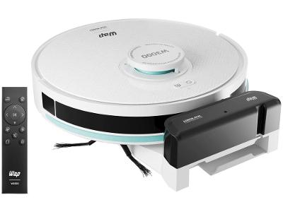 Robô Aspirador WAP Robot W3000 48W com Mapeamento compatível com Alexa FW009557