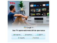 TV 43" TCL Full HD QLED 43S5K Google TV 2 HDMI - 7