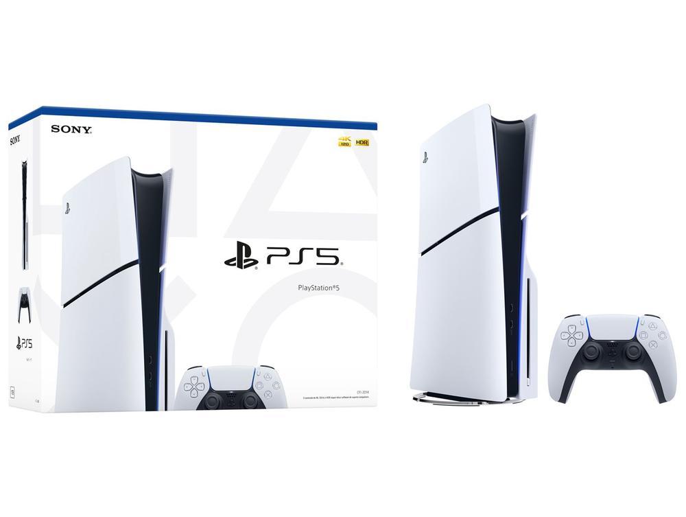 PlayStation 5 Slim 2025 1TB 1 Controle Branco Sony - 1