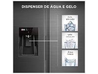 Geladeira/Refrigerador Midea Smart Sensor Frost Free Prata 570L MDRS761MYD461 - 5