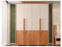 Guarda-roupa Solteiro 3 Gavetas 4 Portas Caemmun Francis - 6