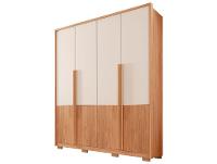 Guarda-roupa Solteiro 3 Gavetas 4 Portas Caemmun Francis - 9