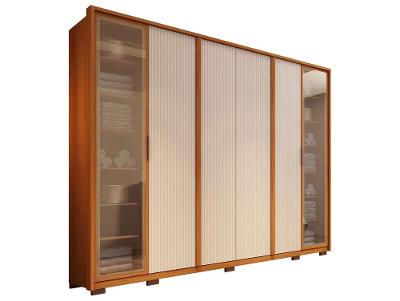 Guarda-roupa Casal 6 Gavetas 6 Portas Caemmun Coari