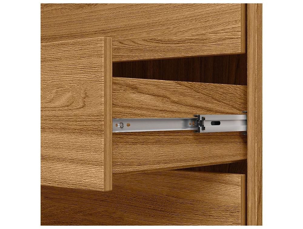 Guarda-roupa Casal com Espelho 6 Gavetas 3 Portas Moval Móveis Inspiração Arizona - 4