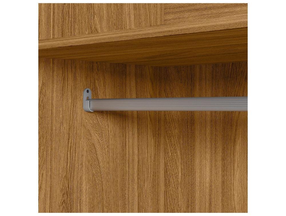 Guarda-roupa Casal com Espelho 6 Gavetas 3 Portas Moval Móveis Inspiração Arizona - 5