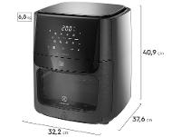 Air Fryer Electrolux Rita Lobo EAF85 Grafite 12L 5311AABR101 - 9