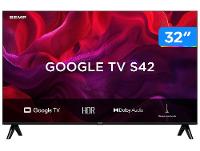 Smart TV 32" SEMP HD LED 32S42 Google TV 2 HDMI - 1