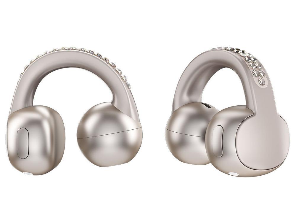 Fone de Ouvido Bluetooth Moto Buds Loop PG38C07170 com Microfone Champagne - 4