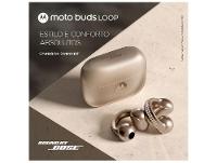 Fone de Ouvido Bluetooth Moto Buds Loop PG38C07170 com Microfone Champagne - 2