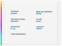 Colchão Queen Gazin de Espuma D40 30x158x198cm Dual Force - 3