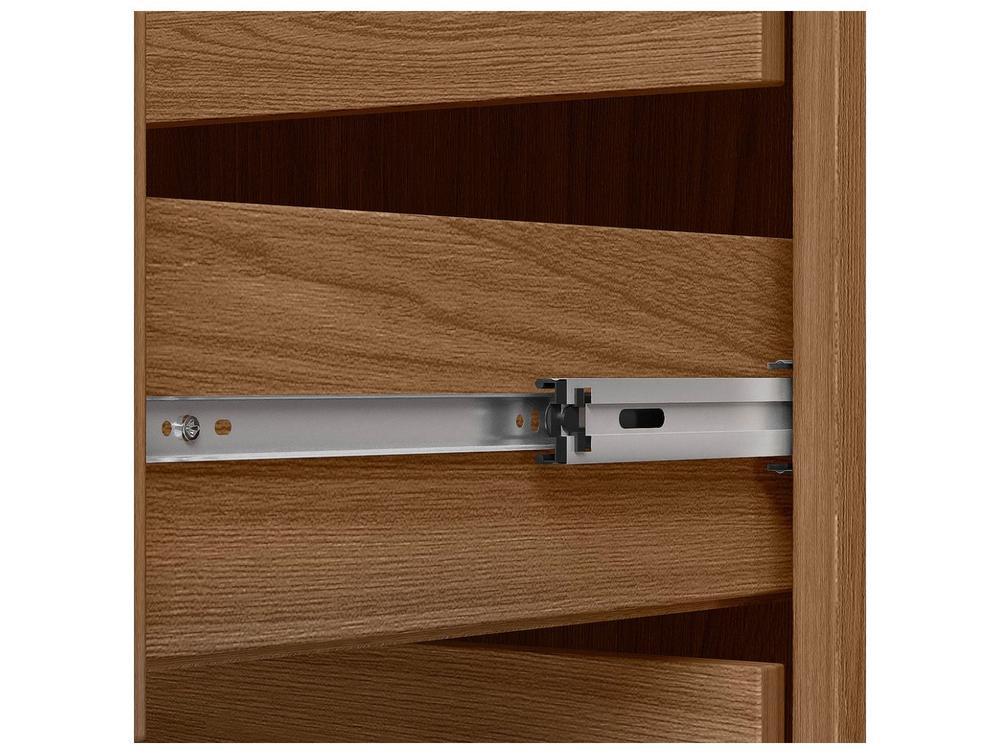 Guarda-roupa Casal com Espelho 6 Gavetas 6 Portas Moval Móveis Crystal San Francisco - 4