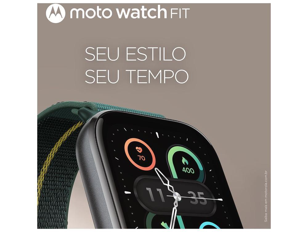 Smartwatch Motorola Moto Watch Fit 1,9" Verde Bluetooth - 2