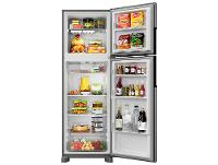Geladeira/Refrigerador Consul Smart Frost Free Inox Duplex 377L CRM44MKANA