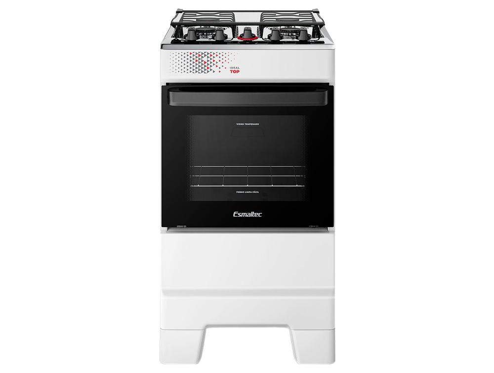 Fogão 4 Bocas Esmaltec Esmaltec Ideal Top T4IAB - 1