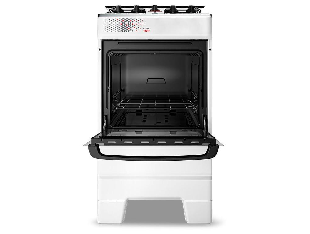 Fogão 4 Bocas Esmaltec Esmaltec Ideal Top T4IAB - 5