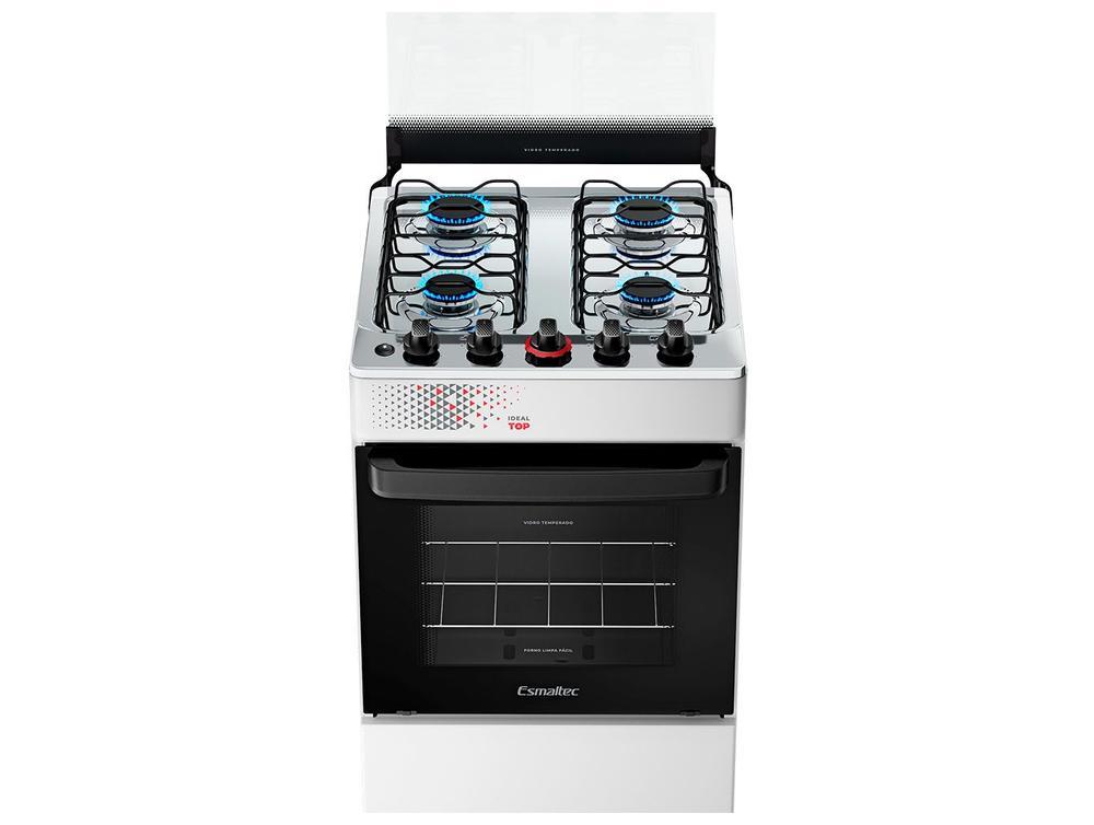 Fogão 4 Bocas Esmaltec Esmaltec Ideal Top T4IAB - 6