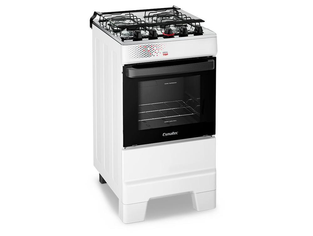 Fogão 4 Bocas Esmaltec Esmaltec Ideal Top T4IAB - 9