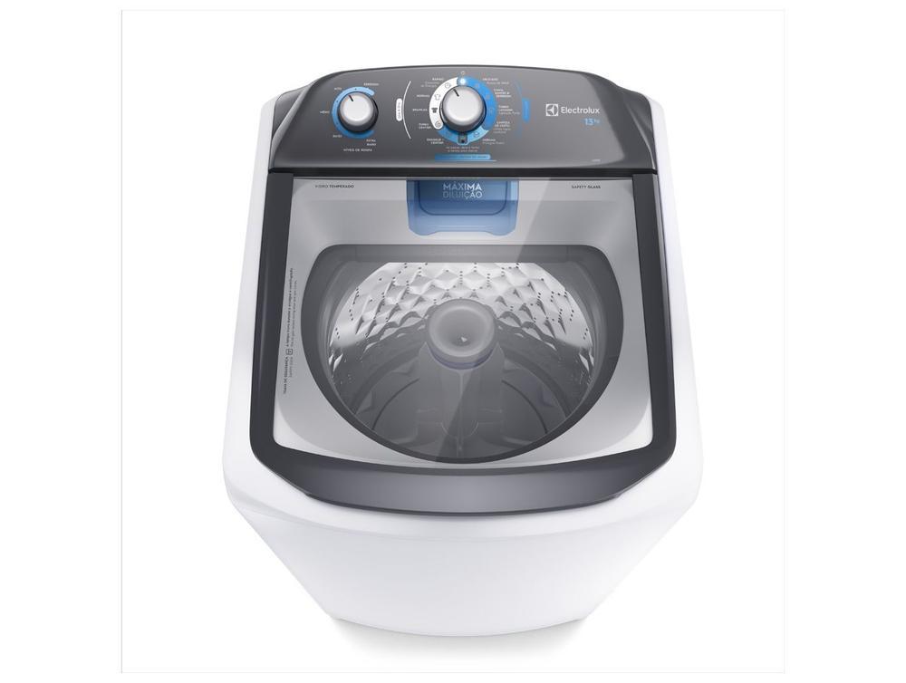 Lavadora de Roupas Electrolux 13kg Cesto Inox 10 Programas de Lavagem Branca Efficient LDA13 - 7