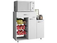 Armário com Fruteira 1 Gaveta 2 Portas Aramóveis Lia - 4