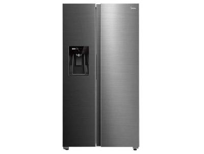 Geladeira/Refrigerador Midea Smart Sensor Frost Free Prata 570L MDRS761MYD462