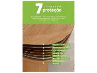 Mesa de Jantar 4 Cadeiras Retangular Frassino Móveis Lopas Celebrare - 3