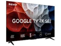 Smart TV 55" SEMP 4K LED 55S62 Google TV AiPQ Pro Google Assistente 3 HDMI e USB - 5