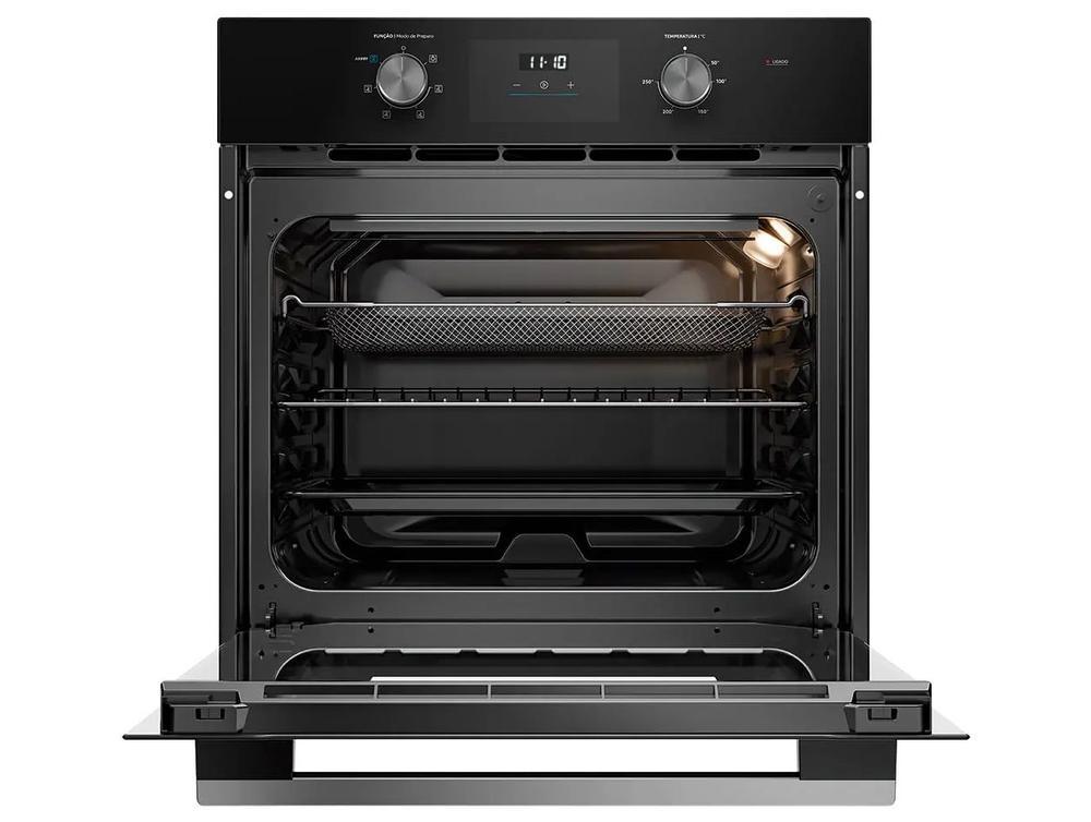 Forno Elétrico de Embutir Midea Multifuncional Grill 68L Preto Digital com Airfryer TSD62 - 5