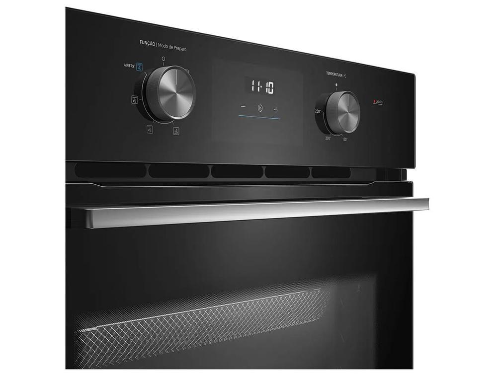 Forno Elétrico de Embutir Midea Multifuncional Grill 68L Preto Digital com Airfryer TSD62 - 6