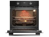 Forno Elétrico de Embutir Midea Multifuncional Grill 68L Preto Digital com Airfryer TSD62