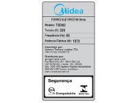 Forno Elétrico de Embutir Midea Multifuncional Grill 68L Preto Digital com Airfryer TSD62 - 8