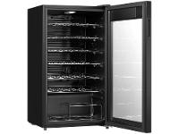 Adega Midea 34 Garrafas Preto com LED MDRW150FGGGL3 - 9