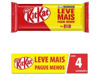 Chocolate KitKat Chocolate ao Leite 166g 4 Unidades Nestlé - 2