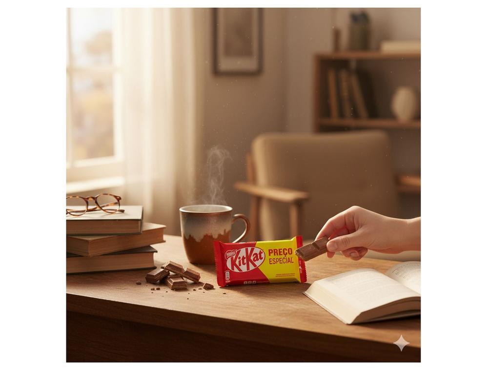 Tablete de Chocolate Kitkat ao Leite 41,5g Display com 24 Unidades Nestlé - 3