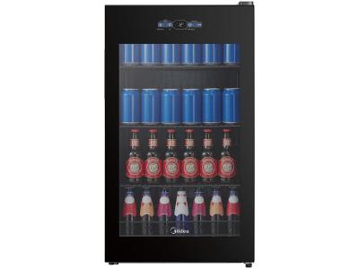 Cervejeira Midea Smart Inverter 3 em 1 MDRX150FGGGL03 Vertical Preta 82L Frost Free