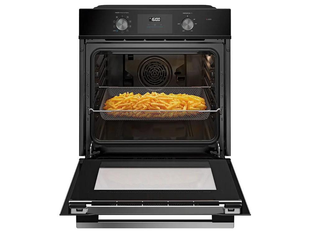 Forno Elétrico de Embutir Midea Multifuncional Grill 80L Preto Digital com Airfryer TSD80P2 - 3