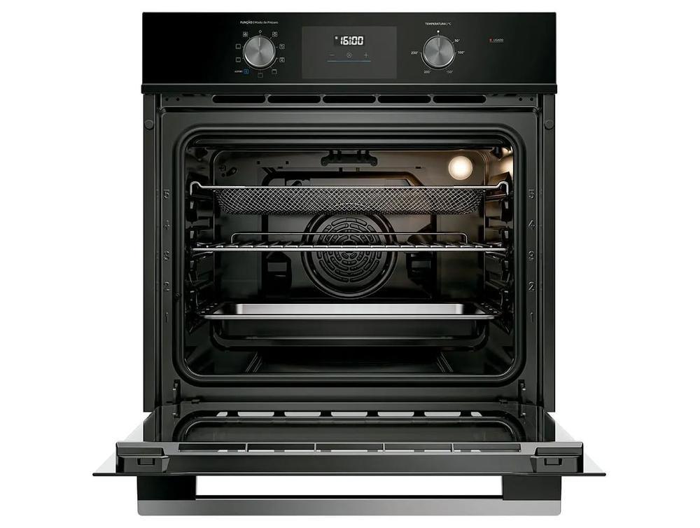 Forno Elétrico de Embutir Midea Multifuncional Grill 80L Preto Digital com Airfryer TSD80P2 - 6