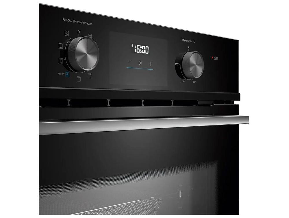 Forno Elétrico de Embutir Midea Multifuncional Grill 80L Preto Digital com Airfryer TSD80P2 - 7