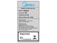 Forno Elétrico de Embutir Midea Multifuncional Grill 80L Preto Digital com Airfryer TSD80P2 - 9