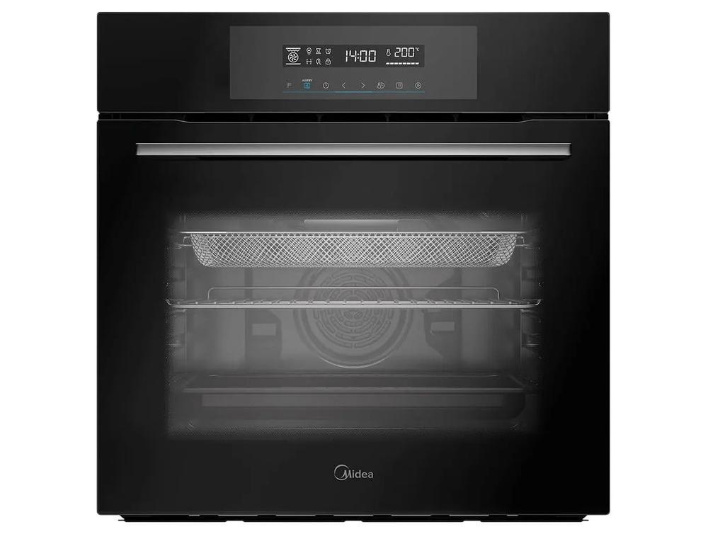 Forno Elétrico de Embutir Midea Multifuncional Grill 80L Preto Touch com Airfryer TST80P2 - 1