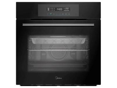 Forno Elétrico de Embutir Midea Multifuncional Grill 80L Preto Touch com Airfryer TST80P2