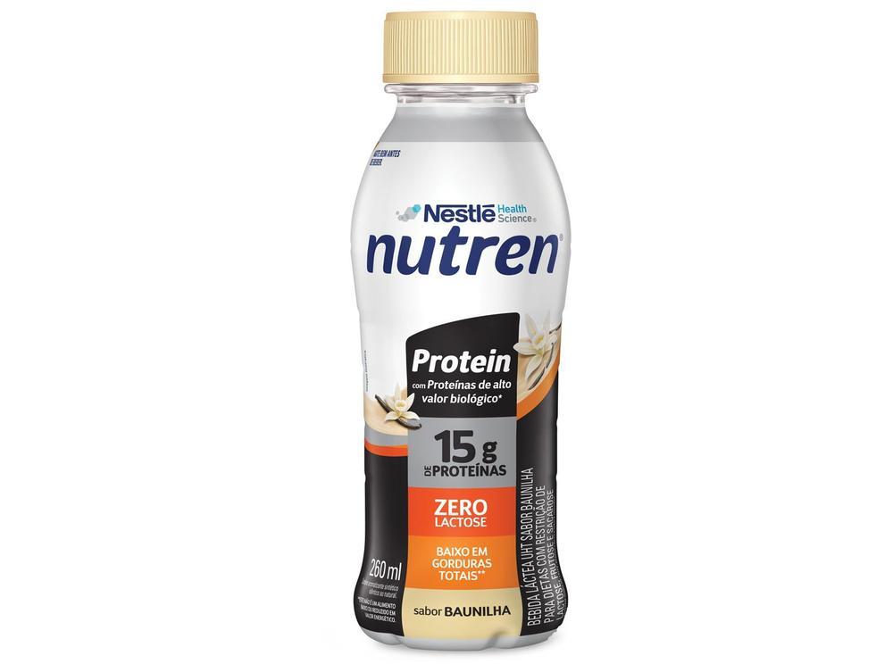 Suplemento Alimentar Nestlé Nutren Protein Zero Lactose Baunilha 260ml 6 Unidades - 6