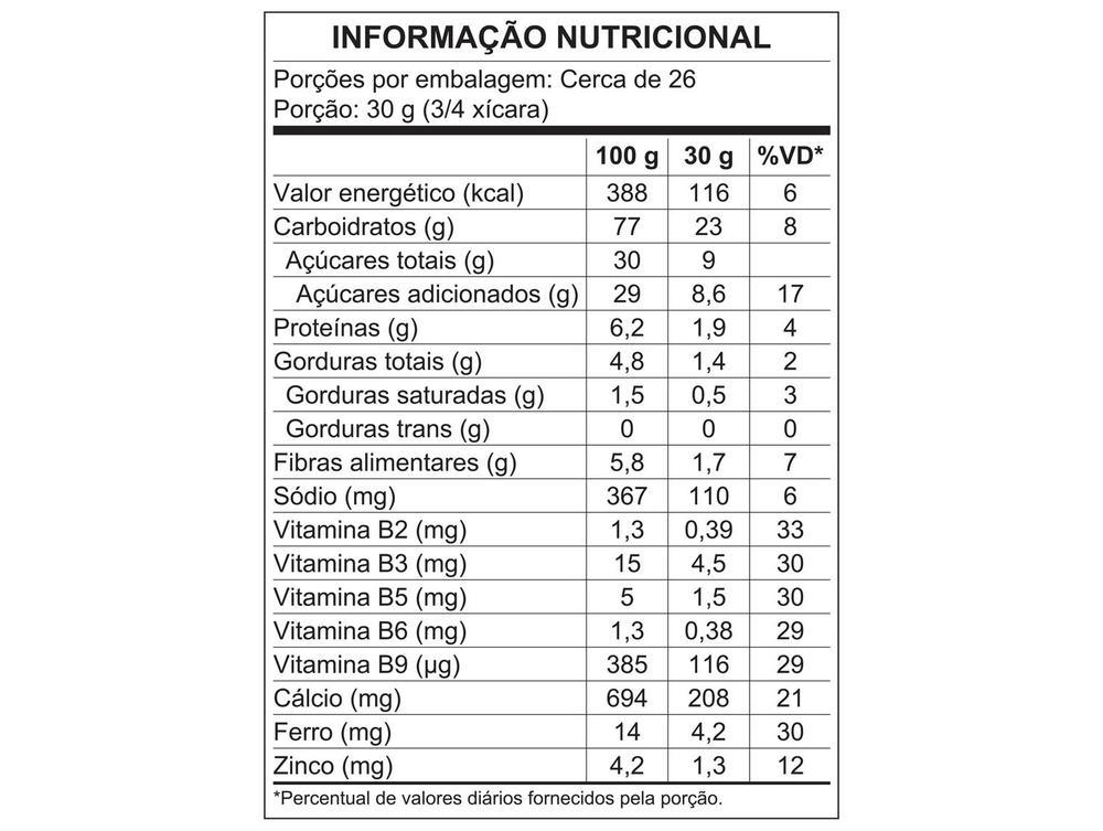 Cereal Matinal Chocolate Nestlé Nescau 770g - 3